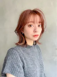 【前髪メンテナス🌟】前髪カット+艶カラー🩵💫￥10300→6000🌿