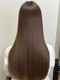 【潤い縮毛矯正】ケアストレート＋似合わせカット＋RefaファインバブルVEENA