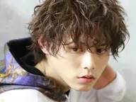 メンズカット+似合わせデザインパーマ