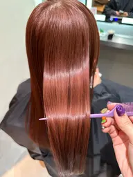 【お試し髪質改善lv⭐️⭐️⭐️】カラー髪質改善トリートメント🎀超音波アイロン付き！