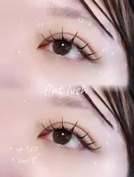 フラットラッシュ　120本　¥8000→¥7000