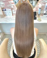 ブリーチありダブルカラー💙➕3⃣stepトリートメント✨️