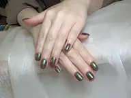 人気★自爪コース オーロラ/ミラー 新規ジェールオフ無料