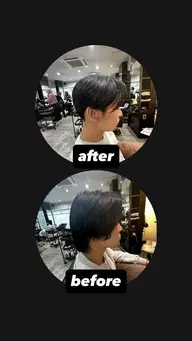 【学生限定】似合わせメンズカット✂️（シャンプー、スタイリング込み）