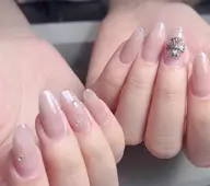 オフ無し💓マグネットネイル/フラッシュネイル/ちゅるんネイル「オフィスデザイン10本付き」港区ネイル上品ネイル