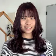 前髪縮毛矯正🦋