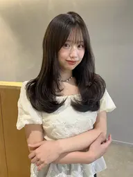 【🫐カワイイ+透明感🫐】カラー➕トリートメント➕プチヘッドスパ🫧