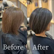 1日2名限定✨✨カット➕白髪ぼかしハイライト➕カラー➕トリートメント