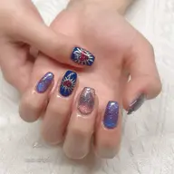 持ち込み90分　(両手メインアート4本まで.店内300円以内パーツ時間内つけ放題) オフ、ケア込み120分