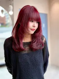 ブリーチ+カラー+トリートメント