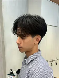 【ご新規様👀4月限定‼️】ミニモ学割☘️メンズセンターパートカット💇🏻‍♂️