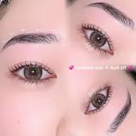 【︎人気セットメニュー︎✩.*˚】 眉WAX+まつげパーマ