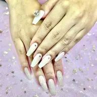 長さだし10本オーロラネイル