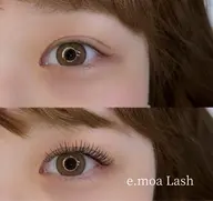 【e.moa Lash 最低保証140本】✨️5/29まで1日1人限定クーポン / 特殊な技法で付けるのでモチが良い🪄