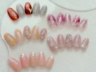 ✨定額可愛いデザインネイル✨60種類以上から選べます!オフ代【ご新規オフ無料、リピーター様500円】