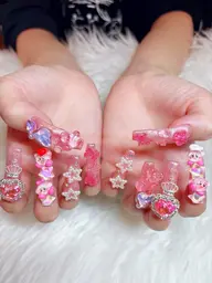 10本長さ出し(ジェル、チップ)+キャラクターパーツ乗せ放題