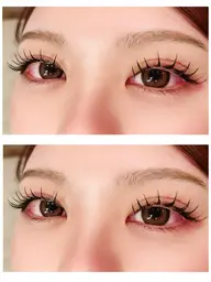 🦋LEDエクステ🦋バインドロック80束（160本）🫧オフ•仕上げコーティング込🫧オプションでアイシャンプー可🫧