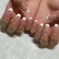 フレンチネイル𓈒𓏸◌ - ̗̀パラジェル変更可 ̖́- ※クリアベース