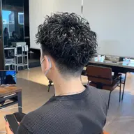 メンズカット✂️+コールドパーマ🌀
