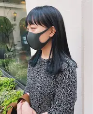 インナーブリーチ+「色素薄めのクリアカラー」+3stepシルクトリートメント付き※ケアブリーチ無料#イヤリングカラー