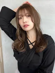 カット(3cm以下)＋透明感カラー＋トリートメント