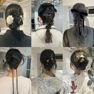 ໒꒱✮*。゚ヘアセットフルアップ