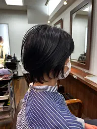 ショートカットモデル(シャンプーブロー込み)