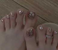 《フット》ラメワンカラー¥5000 →¥4000