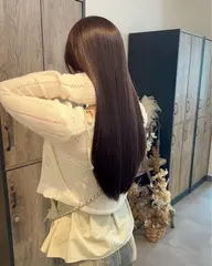 透明感カラー＋水素トリートメント