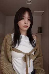 【𖧷他にはない柔らかさを表現する𖧷】韓国カット ➕カラー➕system3STEPトリートメント