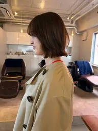 【✨平日限定✨】似合わせ小顔カット＋透明感カラー＋バイカルテ2stepトリートメント☑️