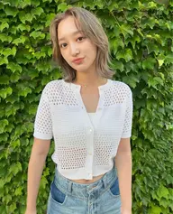 《透明感ミルクティー》グラデーションorダブルカラー(ブリーチ) 1,2000円