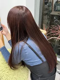 朝.夜21~限定ブリーチなしワンカラー+2stepトリートメント