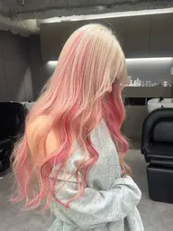 💖デザインカラーなんでもやります💖ブリーチデザインはこのメニュー🫧1ブリーチ+デザインカラー🎀