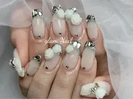 チップ長さだし持ち込みデザイン（アート&大きいパーツ10本）¥16980 → ¥ 13980