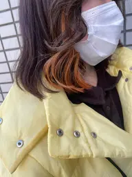 🌷カット+インナーカラー