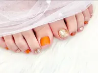 【フット⭐️】ジェルワンカラーフットバス、ケア付♪