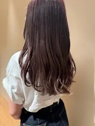 透明感カラー+潤いトリートメント