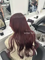 ✨人気メニュー✨♡ブリーチなしダブルカラー＋顔まわりカット♡暖色カラー　透明感カラー　グレージュ　韓国風