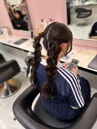 【🤍 イベントヘアアレンジ 】🤍 巻き髪・ヘアアレンジ・あみおろし 🤍