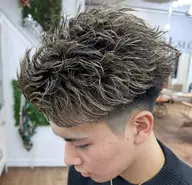 ★【トレンドパーマ】フェザーパーマ+カット18,300→8,800