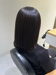 美革縮毛矯正✨［◼︎シャンプーブロー代込み］ピンとしすぎない柔らかなストレートです！