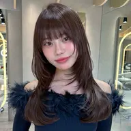 【人気No.1💖】1日1名様限定‼️1万offレイヤーカット+艶カラー+髪質改善トリートメント💎(超音波アイロン付)