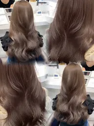 【人気No.2】　艶カラー＋オージュアトリートメント💎¥19800→¥6600 ⚠︎平日の場合20時​〜​