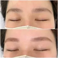 抜け感おしゃれ美眉ワックス+カラーリング🩵土日+500円