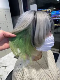 【❇️現在ハイトーンの方限定❇️】デザインカラー➕ダメージ補修トリートメント ⚠️ブリーチ無し⚠️