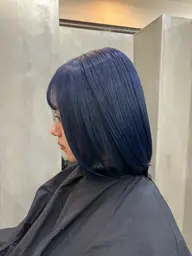 ワンブリーチ+オンカラー+毛髪強化トリートメント(施術時間4時間半​〜​)