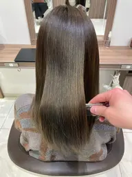 💎似合わせ透明感カラーOne color💎アイロン仕上げ👌トリートメント🌺