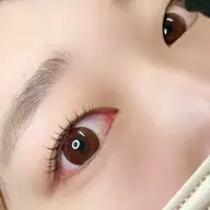 ラッシュリフト上まつ毛パーマ×アイブロウ(アイブロウワックス脱毛&眉メイク仕上げ)