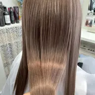 【透明感up💫】ダブルカラー(ケアブリーチ&シャンプー&ブロー&コテ巻き仕上げ込)